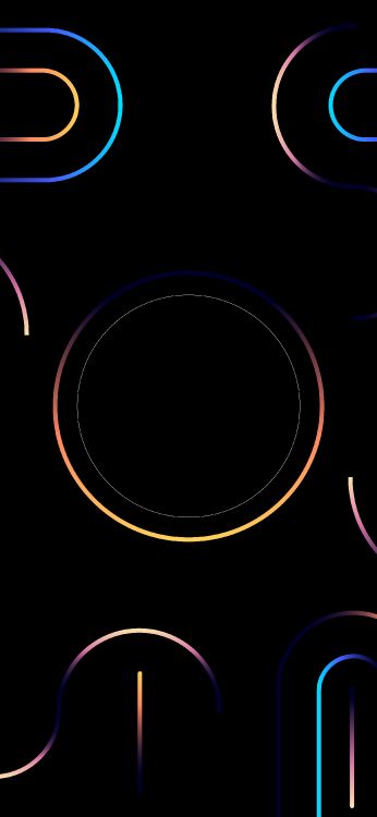 Обои свет, графический дизайн, наука, черный, освещение в разрешении 2250x4872