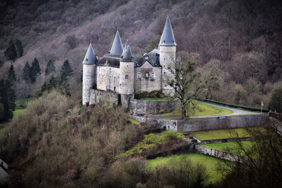 Обои Chteau Миранда, замок, Городской разведка, здание, средневековая архитектура в разрешении 2560x1707
