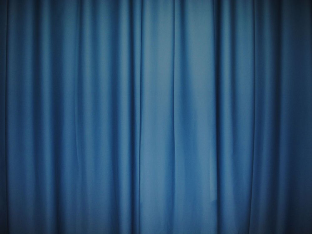Обои занавес, синий, ткань, лазурный, электрик в разрешении 2560x1920
