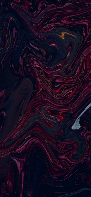 Обои фрактальное искусство, визуальное искусство, дизайн, арт, коричневый цвет в разрешении 1440x3120