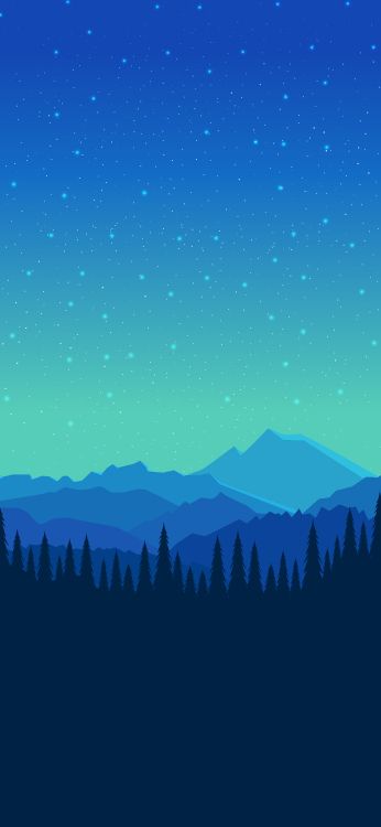 Обои саммит, лиственница, пихта, сосна, горный хребет в разрешении 2250x4872